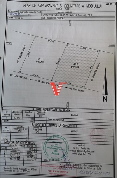 Titan, Gura Fagetului, teren intravilan pretabil dezvoltare